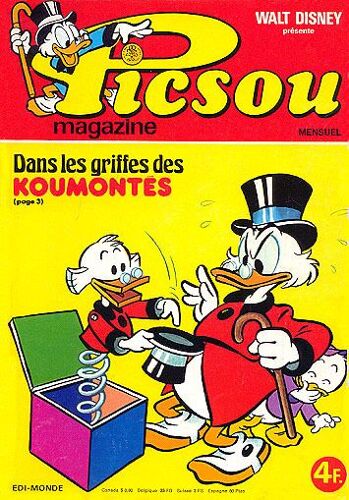 Picsou Magazine N° 61 Dans Les Griffes De Koumontès