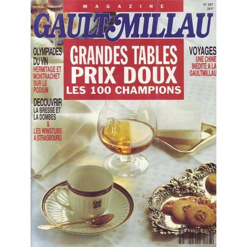 Gaultmillau  N° 267 : Grandes Tables Prix Doux