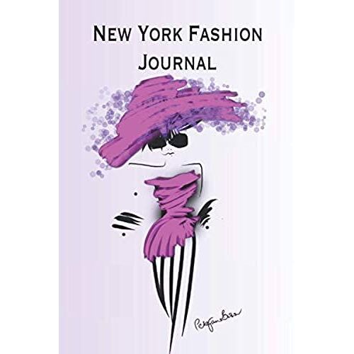 New York Fashion Journal: Pretty And Attractive, This Little Journal Is Your Perfect Accessory To Accompany You On Your Fashion Discoveries In This Amazing City. Inner Pages Are Super Trendy Dot Grid