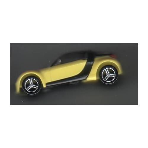 Kinder : Collection Smarts (2004) - Smart Roadster Coupé Couleur Jaune [Mpg C-137]