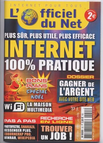 Internet Pour Tous  N° 55 : L'officiel Du Net