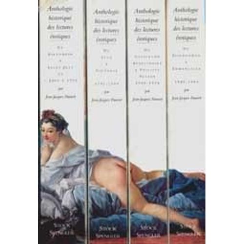 Anthologie Historique Des Lectures Erotiques Coffret 4 Volumes