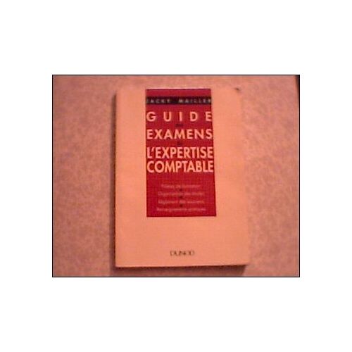 Guide Des Examens De L'expertise Comptable
