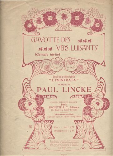 Gavotte Des Vers Luisants - Gavotte Idylle