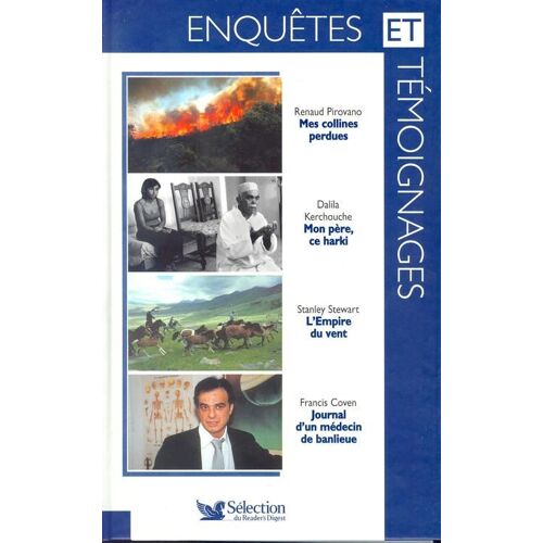 Mes Collines Perdues, Mon Père Ce Harki, L'empire Du Vent, Journal D'un Medecin De Banlieue