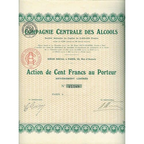 Compagnie Centrale Des Alcools
