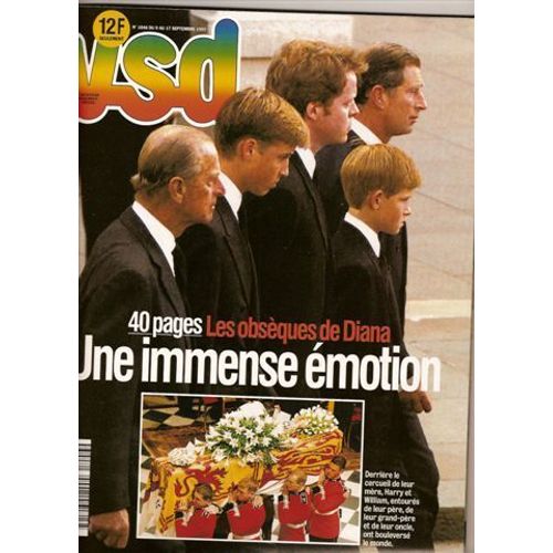 Vsd N° 1046 : Spécial Princesse Diana (Ses Obsèques)