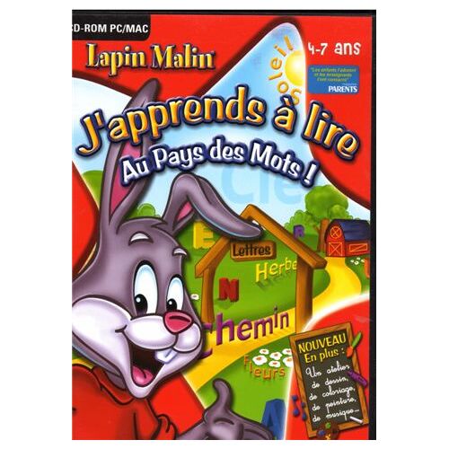Lapin Malin J'apprends A Lire (Au Pays Des Mots) 4-7 Ans Xp Pc