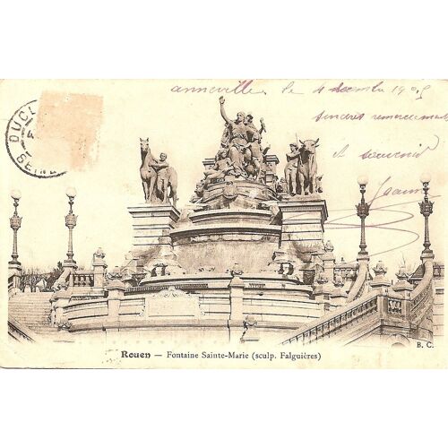 Rouen - Fontaine Sainte Marie