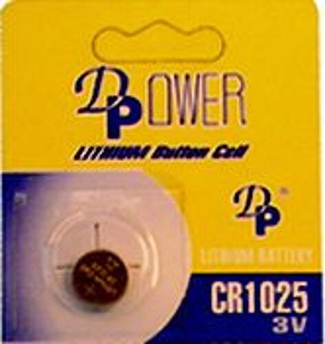 CR1025 - Pile Lithium 3Vcc 30mAh