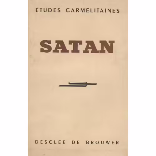 Satan Etudes Carmélitaines