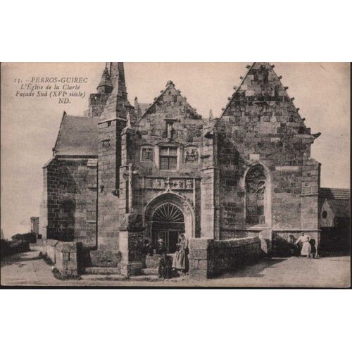 Perros-Guirec - L'église De La Clarté, Façade Sud