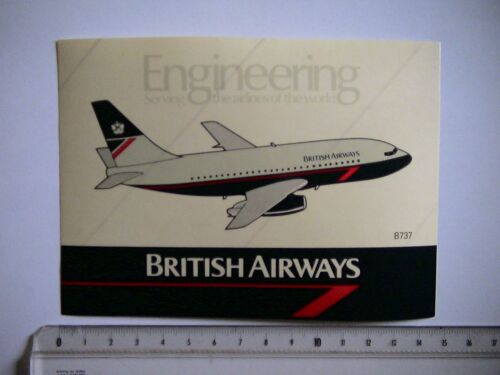 British Airways B737
