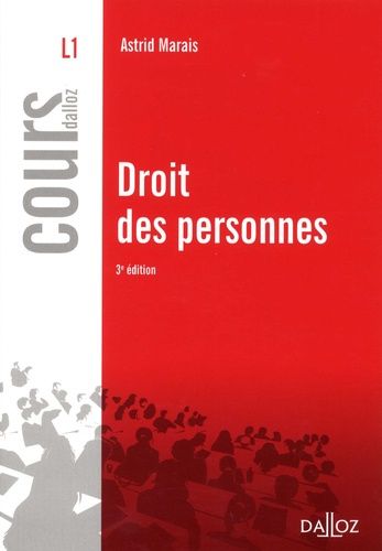 Droit Des Personnes - Cours Dalloz 2018