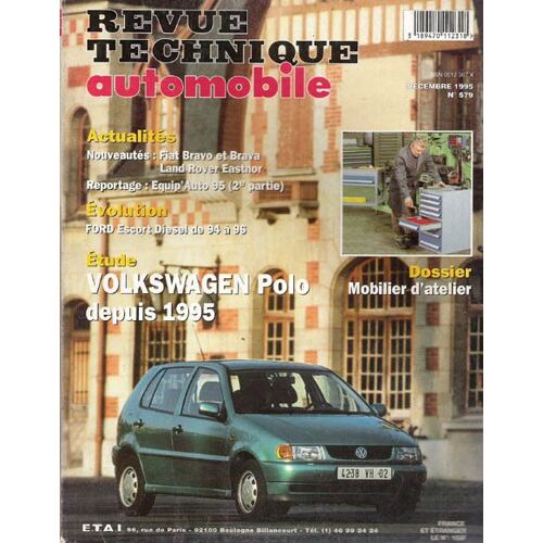 Revue Technique Automobile  N° 579 : Étude Volkswagen Polo Depuis 1995