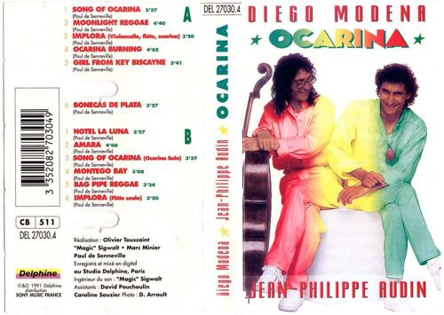 Ocarina - Diego Modena Et J-P Audin