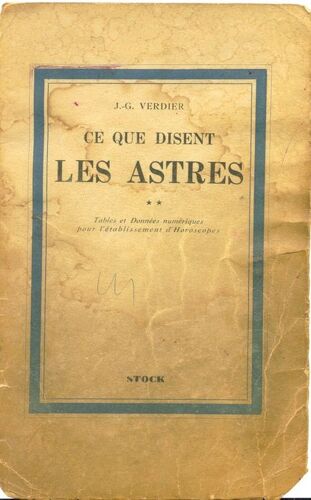 Ce Que Disent Les Astres