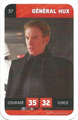 Carte Star Wars Solo Leclerc 2018. Général Hux N° 57