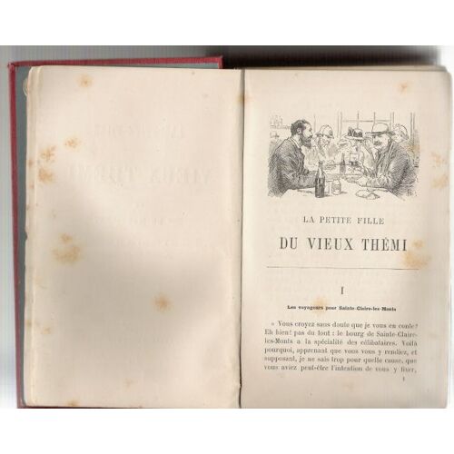 La Petite Fille Du Vieux Themi.   Ouvrage Illustré Par 44 Vignettes Par Tofani
