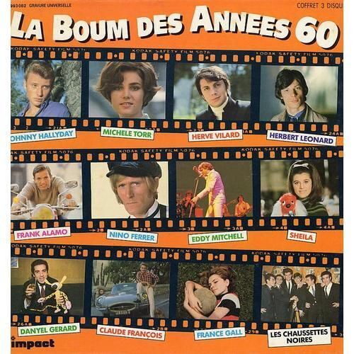Coffret 3 Disques Enregistrements Originaux Des Années 60 - La Boum Des Années 60