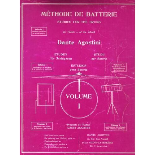 Musicsales Methode De Batterie Volume 1