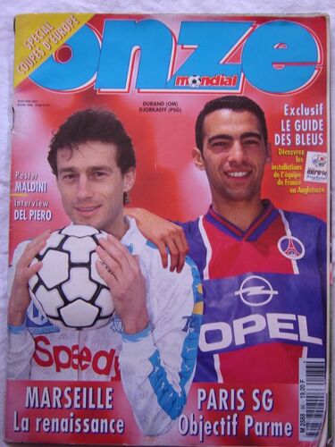 Onze Mondial N° 86 : Marseille : La Renaissance - Paris Sg : Objectif Parme