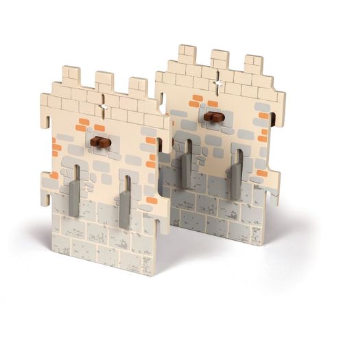Medieval Et Fantastiques Set 6 Château Du Maître Des Armes (2 Petits Murs)