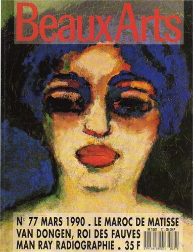 Beaux Arts Magazine - N°77 - Mars 1990 - Le Maroc De Matisse - Van Dongen Oi Des Fauves - Man Ray Radiographie - Au Paradis De Majorelle