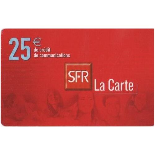 Sfr La Carte 25 Euros