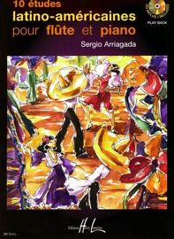 Dix Etudes Latino-Américaines Flûte Et Piano