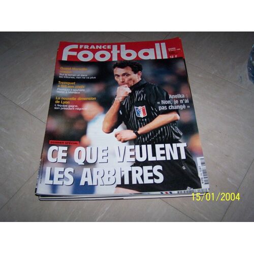 France Football N° 2758 : Ce Que Veulent Les Arbitres