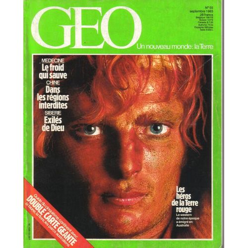 Geo - N° 55 : Australie - Marches De La Chine - Cerfs - Medecine Du Froid - Castille - Mini Motos - Exiles De La Taiga