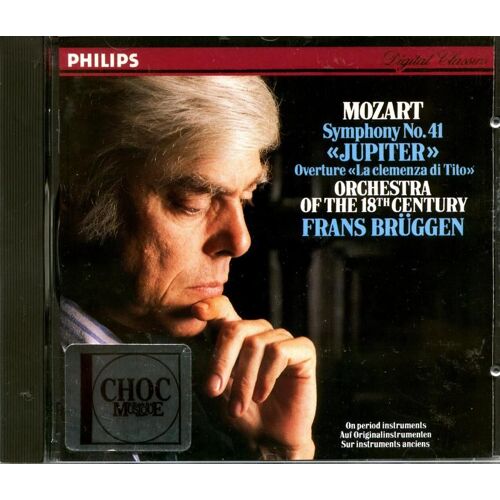 Mozart: Symphonie 41 Et Ouverture De La Clémence De Titus Dirigés Par Frans Brüggen