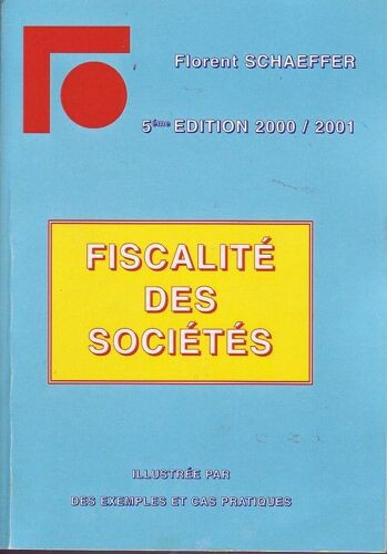 Fiscalité Des Sociétés