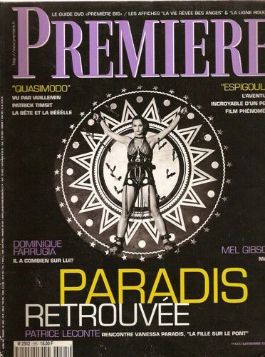 Premiere  N° 265 : Vanessa Paradis, Claude Berri, Joel Schumacher, George Miller, Mélanie Thierry, Dominique Farrugia, Aure Atika, Mel Gibson, Bill Paxton