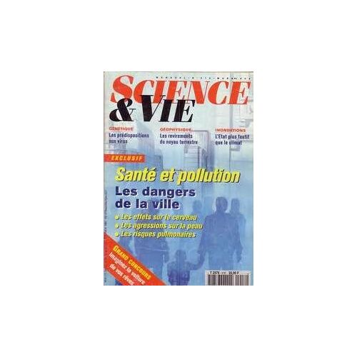 Sciences Et Vie N° 918 : Santé Et Pollution