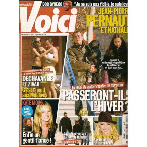 Voici  N° 948 : Jean-Pierre Pernaut & Nathalie Marquay, Jennifer Lopez, Kate Moss, Michael Jackson, Jessica Alba, Eva Longoria, Marcia Cross("Desperate Housewives")
