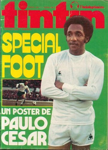 Tintin  Nouvelle  Serie  Avec  Le Poster   Paulo  Cesar  N° 90