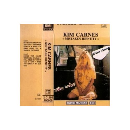 Kim Carnes - Mistaken Identity - Cassette Audio