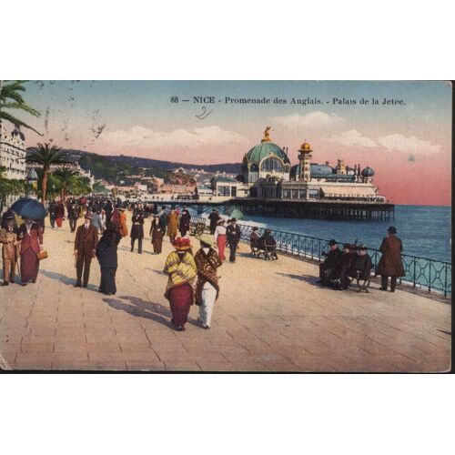 Nice - Promenade Des Anglais - Palais De La Jetée - 1915