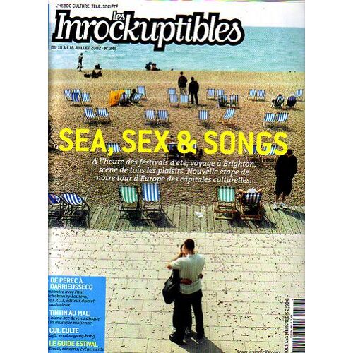 Les Inrockuptibles  N° 346 : Sea, Sex & Songs  Brighton/ Robert Castel/ P. Otchakovsky-Laurens P.O.L/ Damon Albarn/ Red Hot Chili Peppers / Festival Essaouira/ Valérie Mréjen