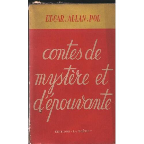 Contes De Mystére Et D'épouvante
