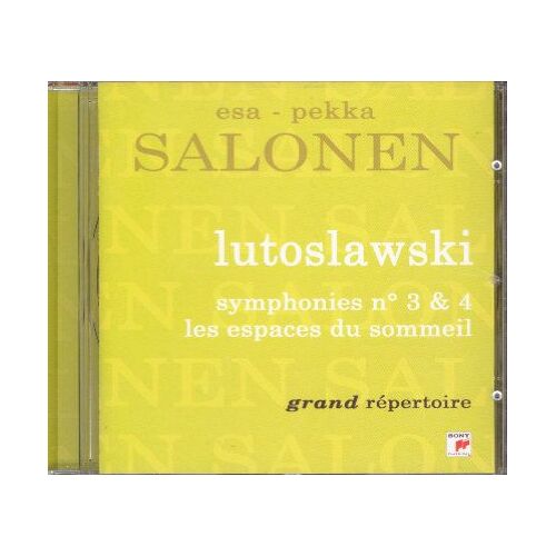 Symphonies Nos. 3 & 4, Espaces Du Sommeil - Philh. De Los Angeles