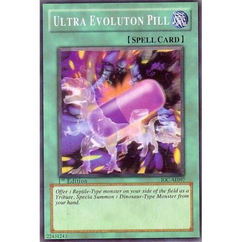 Ultra Evolution Pill , 1ère Édition , Anglaise