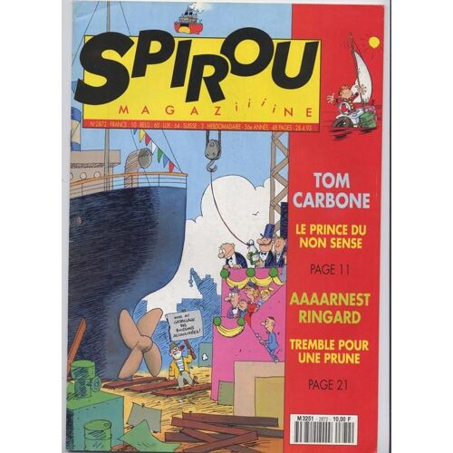 Spirou Magazine  N° 2872