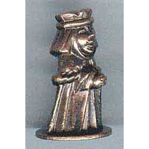 Kinder Métal - Série Le Vieux Chateau (Old Castle) : La Reine (Cuivre, Marqué 3)