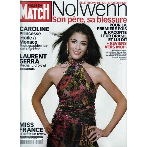Paris Match N° 2796 : Nolween Son Père, Sa Blessure