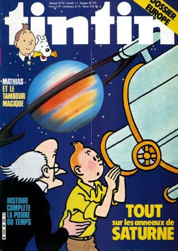 Nouveau Journal De Tintin  N° 320 : Tout Sur Les Anneaux De Saturne