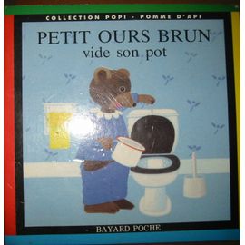 Petit Ours Brun Vide Son Pot