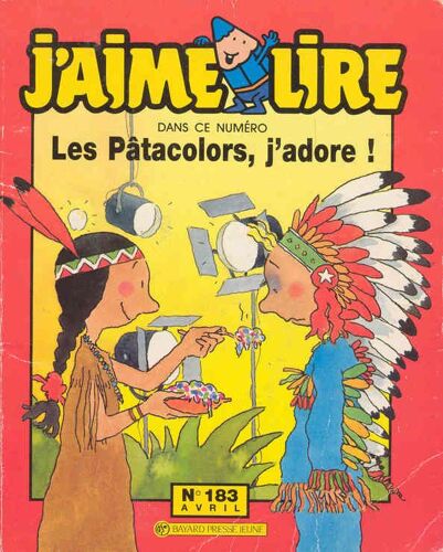 J'aime Lire N°183 De 1992 : Les Pâtacolors, J'adore